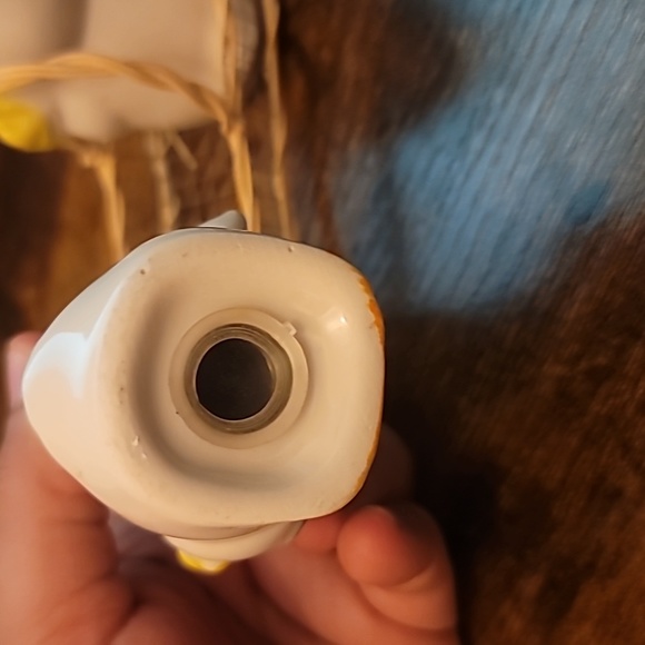 Vintage Ducks in Basket Salt and Pepper Shakers Ceramic Funny Ducks Shaker Colle - Picture 4 of 5